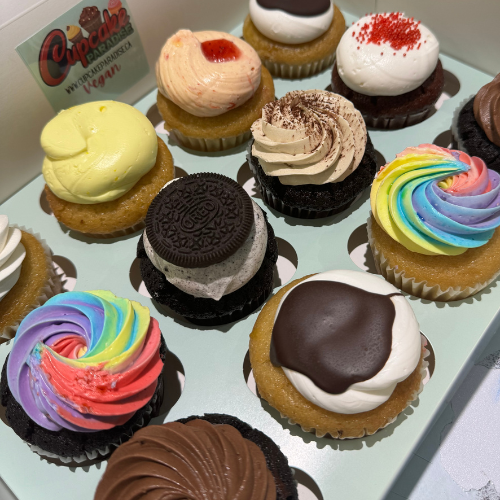 12 Pack /50/100 Vegan Cupcakes