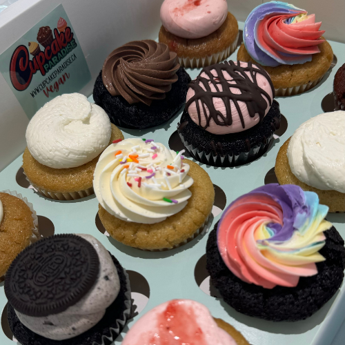 12 Pack /50/100 Vegan Cupcakes