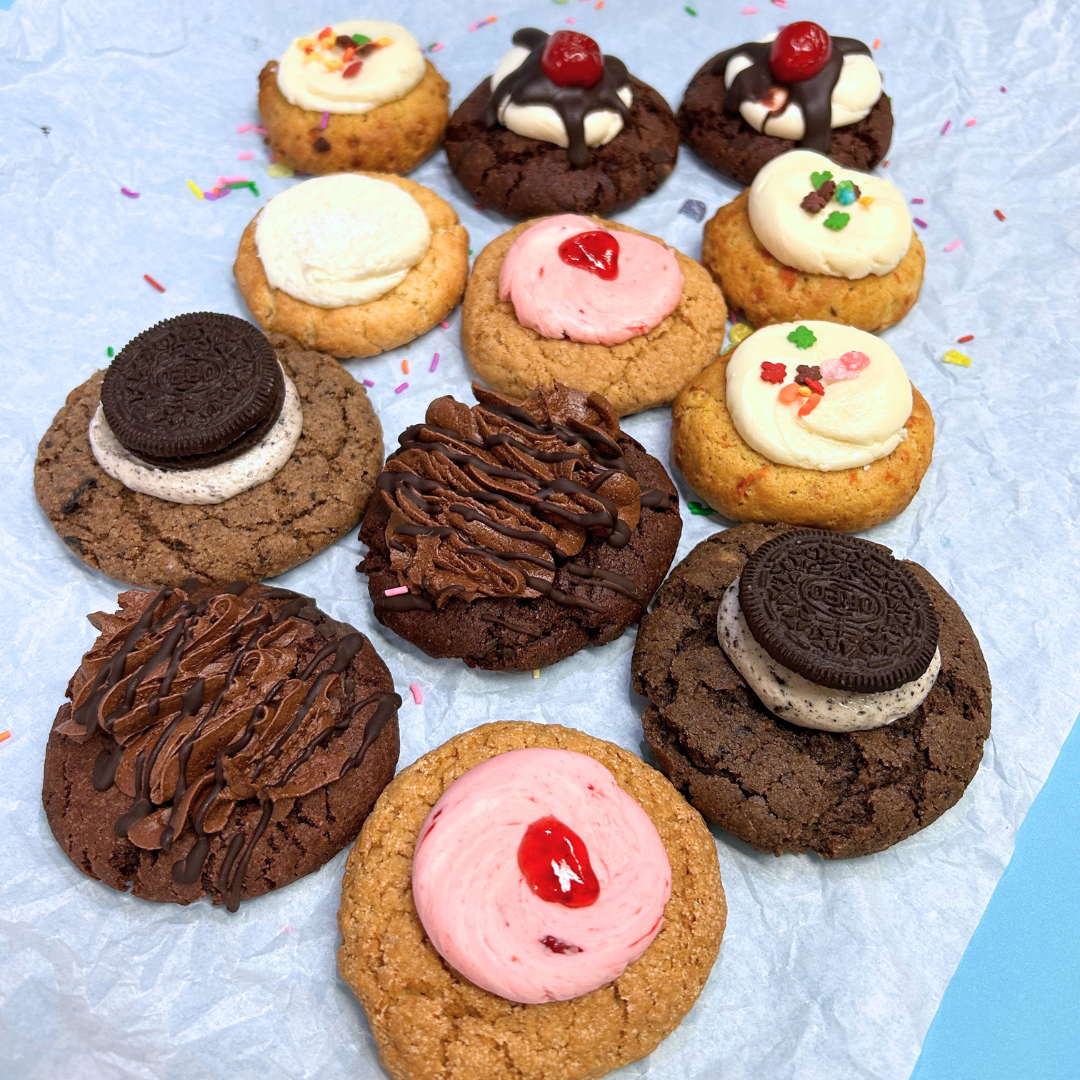 12 Pack  /50/100 Vegan Cookies