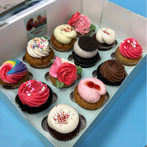 12 Pack /50/100 Vegan Cupcakes