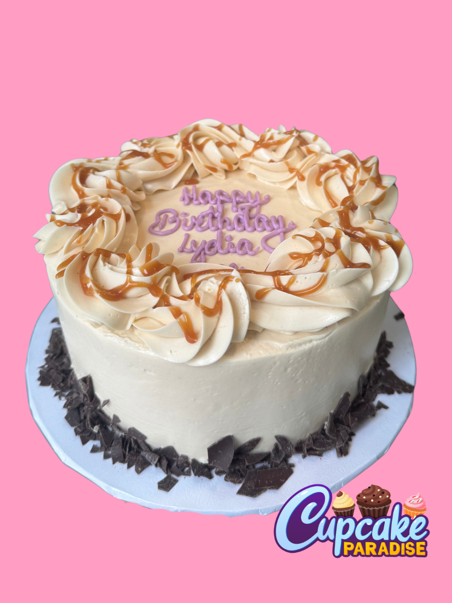 Apple Caramel Cake