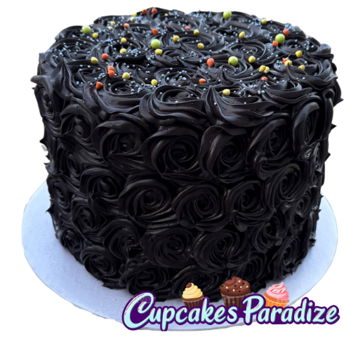 Ombre Rosette Cake