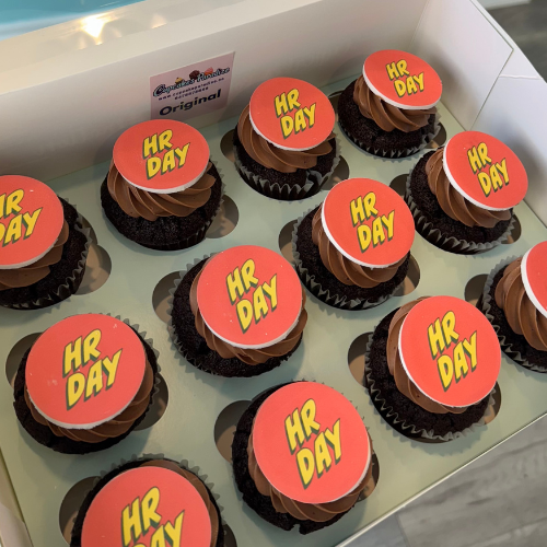 Custom Photo / Logo cupcakes - Select your Flavors