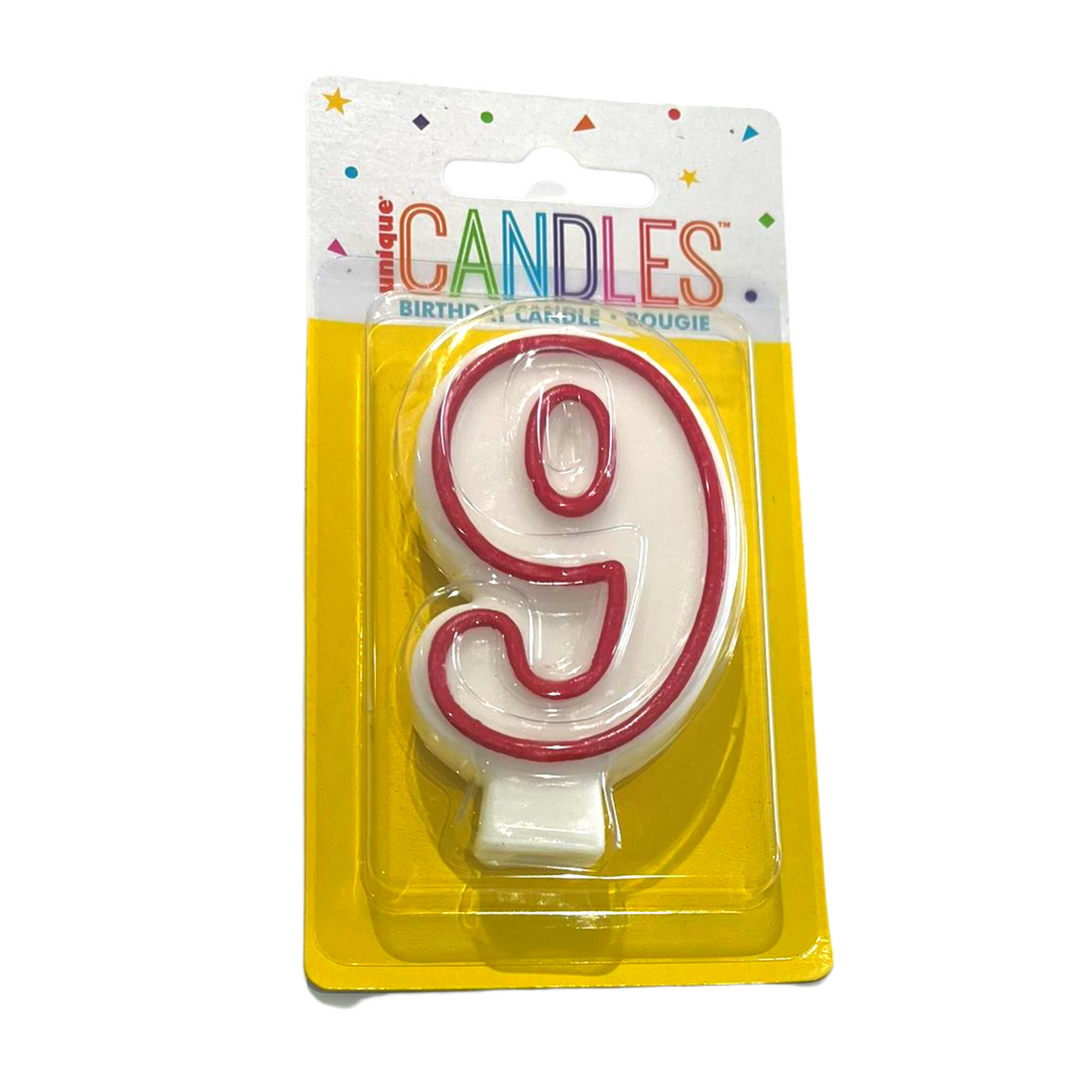 Number 9 Candle
