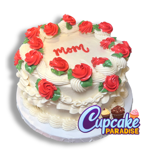 Garden of Roses Cake