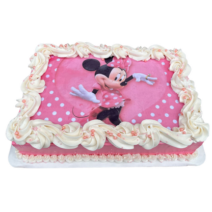 Rectangle Logo/Photo/ Slab Cake
