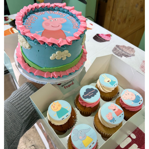 Peppa Pig Themed Cake