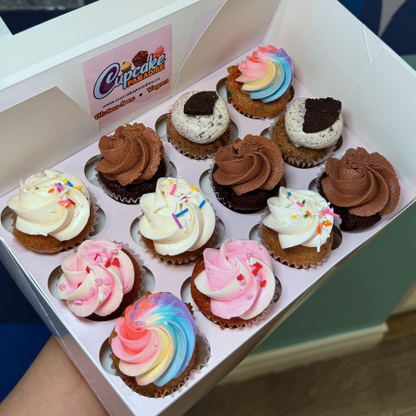 Mini cupcakes -24 pack Assorted Flavors