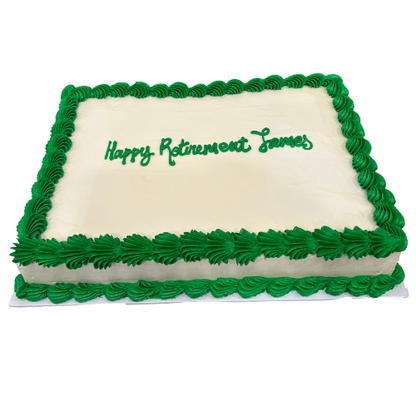 Rectangle Slab Cake